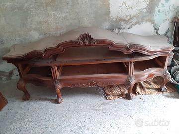 Camera anni 30-40 letto matrimoniale / armadio 