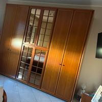 Camera da letto di legno