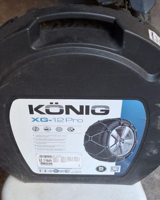 CATENE DA NEVE THULE XG-12 PRO 265 4x4 COME NUOVE