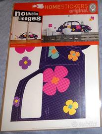 ADESIVO PARETE FINESTRE MURO MAGGIOLINO BEETLE