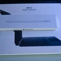 Apple pencil Pro + iPad magic Keyboard