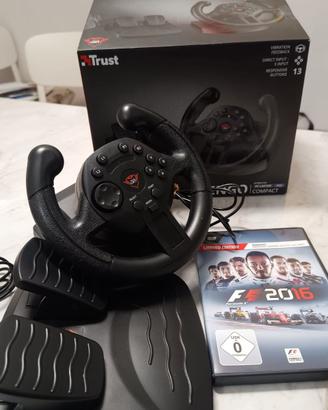 Volante + Pedali Trust GXT 570