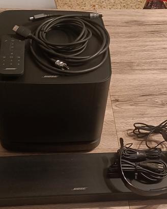 Bose 500 soundbar e sub