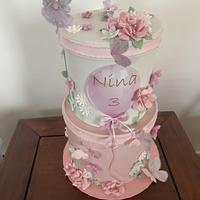 Torta succhi merendine per bimba