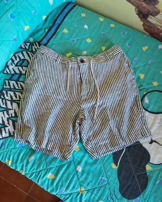 Pantaloncini Calliope Uomo Tg. 46 (M) Righe Shorts