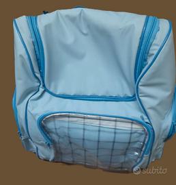 2 Borse termiche ghiaccio azzurra e gialla