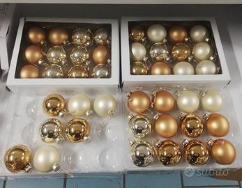 Confezione Sfere palle di natale in vetroresina