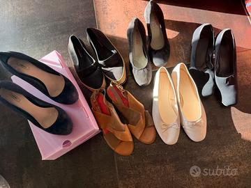 Lotto n 6 paia scarpe donna