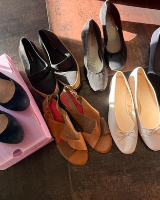 Lotto n 6 paia scarpe donna