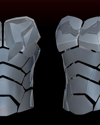 The Batman armor cosplay 1:1 2022 Pattinson