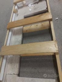 Marmo 140x38  per lavabo semincasso