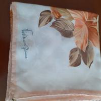 Foulard vintage Vivienne Glamour 100% seta