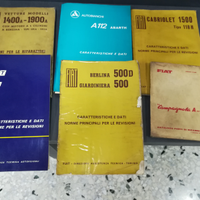 Manuali riparazione auto epoca fiat lancia