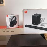 JVC Soundbar+ Cuffie Bluetooth JVC Nuovi