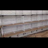 batteria gabbie 120x40x40 con sistema carta