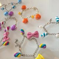 Orecchini cindoli braccialetti