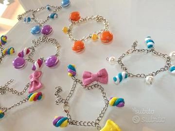 Orecchini cindoli braccialetti