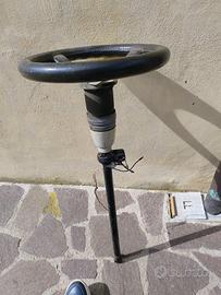 volante sportivo con piantone fiat 500 anni 60/70