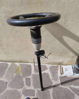 volante sportivo con piantone fiat 500 anni 60/70