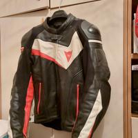 Dainese Giacca moto pelle G. Veloster P. Taglia 48