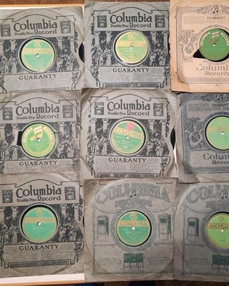 Lotto 15 dischi vinile 78 giri Columbia record 