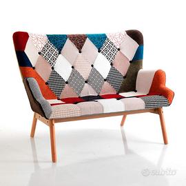 Divano Patchwork 2 posti TOMASUCCI KALEIDOS