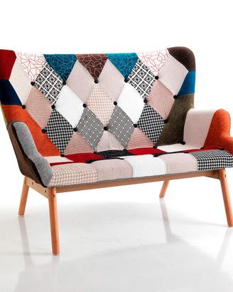 Divano Patchwork 2 posti TOMASUCCI KALEIDOS