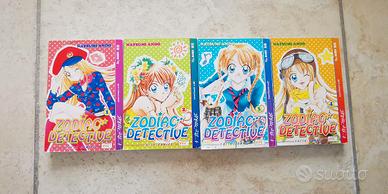 Manga ZODIAC DETECTIVE, Serie completa 1-4