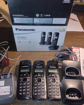 Triplo cordless panasonic kx-tg1613