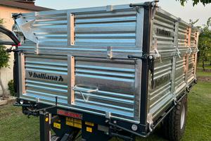 Sponde zincate per rimorchio agricolo