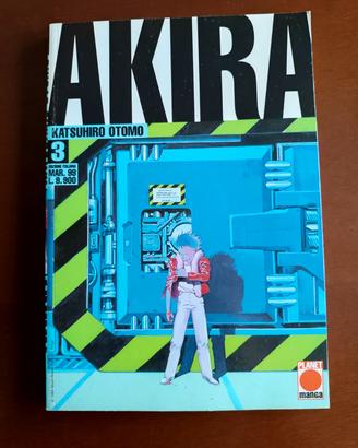 Akira Vol 3 Edizione Planet Manga 1998