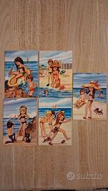 Cartoline umoristiche divertenti Spiaggia 