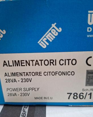 alimentatore citofonico urmet
