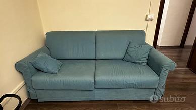 Divano letto dimensioni 190x95 cm in cotone.