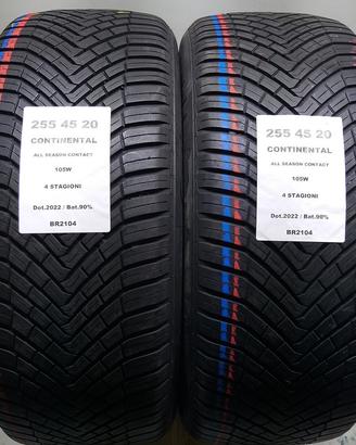 2 GOMME 255 45 20 CONTINENTAL BR2104
