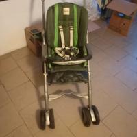 trio inglesina + lettino con sponde pali