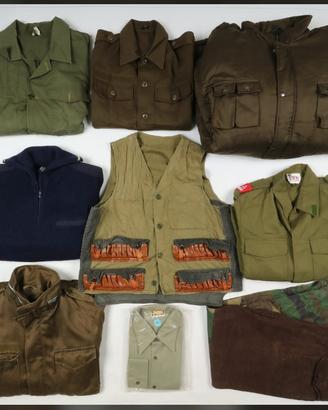 Lotto Abbigliamento Militare / Caccia 3 Kg  grad A