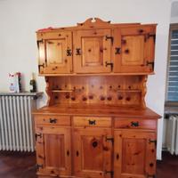 credenza abete massello 