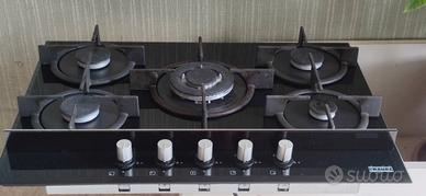 Piano cottura a gas Franke 5 fuochi