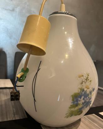 Lampadario a sospensione vintage