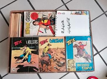 89 fumetti TEX, 13 Zagor e altri