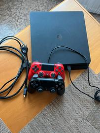 Ps4 slim 500gb + 2 joypad