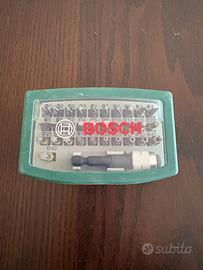 Set 32 inserti avvitatore Bosch Rainbow