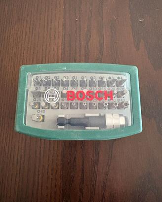 Set 32 inserti avvitatore Bosch Rainbow