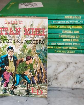 CAPITAN MIKI 10 ALBI CM 28 X 21 DAL 1989 AL 1993