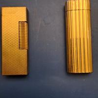 accendino Cartier oro 