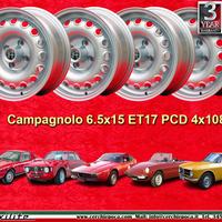 4 pz. cerchi Alfa Romeo GTA 6.5x15 ET17 105 Coupe