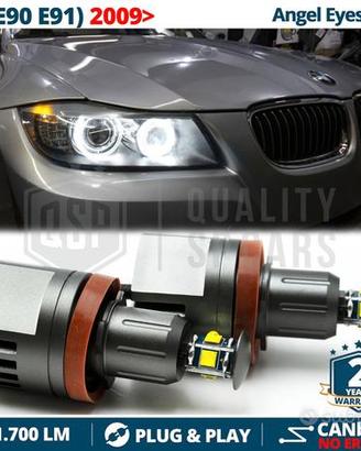 ANGEL EYES LED H8 PER Serie 3 M3 E90 E91 Restyling