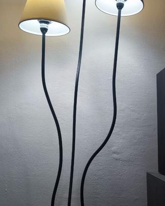 Lampada da terra moderna a 3 luci