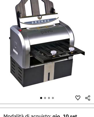 PAvo piegatrice automatica A4 A5